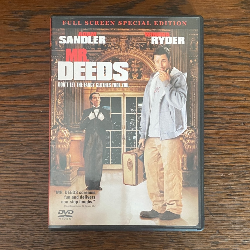 Mr. Deeds Full Screen Special Edition DVD